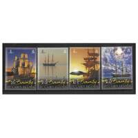 Pitcairn Islands 2012 Romantic Bounty Set of 4 Stamps SG856/59 MUH