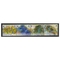 Pitcairn Islands 2012 Endangered Species/Fluted Giant Clam Set of 4 Stamps SG865/68 MUH