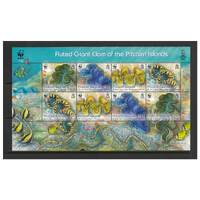 Pitcairn Islands 2012 Endangered Species/Fluted Giant Clam Mini Sheet SG MS869 MUH