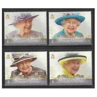 Pitcairn Islands 2016 90th Birthday of Queen Elizabeth II Set of 4 Stamps SG958/61 MUH