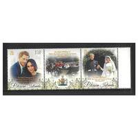 Pitcairn Islands 2018 Royal Wedding Set of 2 Stamps SG1011/12 MUH