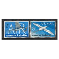 Samoa 1965 Air Mail Set of 2 Stamps SG263/64 MUH