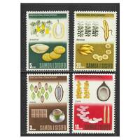 Samoa 1968 Agricultural Development Set of 4 Stamps SG298/301 MUH