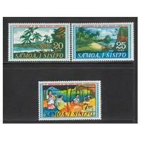 Samoa 1968 21st Anniv of South Pacific Commission Set of 3 Stamps SG302/04 MUH