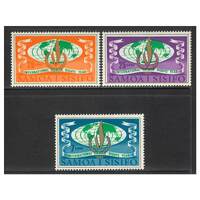 Samoa 1968 Human Rights Year Set of 3 Stamps SG310/12 MUH
