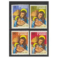 Samoa 1968 Christmas Set of 4 Stamps SG315/18 MUH