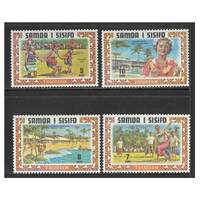 Samoa 1971 Tourism Set of 4 Stamps SG365/68 MUH