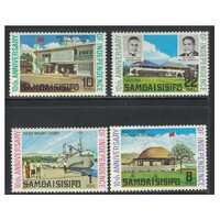Samoa 1972 Tenth Anniv of Independence Set of 4 Stamps SG378/81 MUH