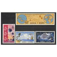 Samoa 1972 250th Anniv of Sighting Western Samoa by Jacob Roggeveen Set of 4 Stamps SG386/89 MUH