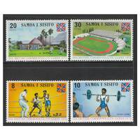 Samoa 1973 Commonwealth Games Christchurch Set of 4 Stamps SG422/25 MUH