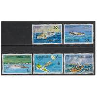 Samoa 1975 Interpex Stamp Exhibition New York Set of 5 Stamps SG444/48 MUH