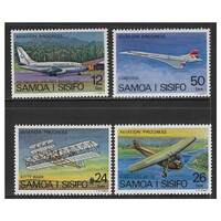Samoa 1978 Aviation Progress Set of 4 Stamps SG501/04 MUH