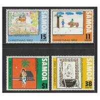Samoa 1982 Christmas Set of 4 Stamps SG629/32 MUH