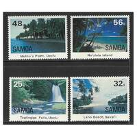 Samoa 1984 Scenic Views Set of 4 Stamps SG669/72 MUH