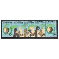 Samoa 1985 International Youth Year Set of 5 Stamps SG706/10 MUH