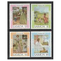 Samoa 1985 Christmas Set of 4 Stamps SG711/14 MUH