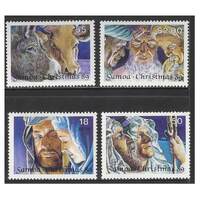 Samoa 1989 Christmas Set of 4 Stamps SG835/38 MUH