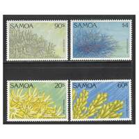 Samoa 1994 Corals Set of 4 Stamps SG912/15 MUH