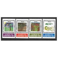 Samoa 1994 Christmas Set of 4 Stamps SG933/36 MUH 