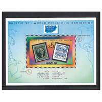 Samoa 1997 Pacific International Stamp Expo San Francisco Mini Sheet SG MS1005 MUH 