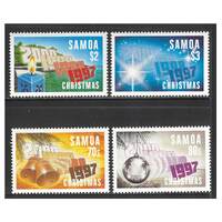 Samoa 1997 Christmas Set of 4 Stamps SG1019/22 MUH 