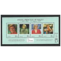 Samoa 1998 Diana Princess of Wales Commemoration Mini Sheet SG MS1028 MUH 