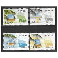 Samoa 1998 Christmas Set of 4 Stamps SG1034/37 MUH 