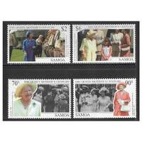 Samoa 1999 The Queen Mother's Centenary Set of 4 Stamps SG1049/52 MUH 