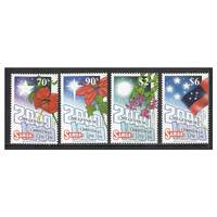 Samoa 1999 Christmas and Millennium Set of 4 Stamps SG1054/57 MUH 