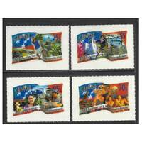 Samoa 2002 40th Anniv of Independence Set of 4 Self-adhesive Stamps SG1084/87 MUH 