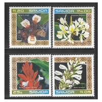 Samoa 2002 Ginger Flowers Set of 4 Stamps SG1109/12 MUH 