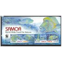 Samoa 2006 Endangered Species/Humphead Wrasse Fish WWF Set of 4 Stamps SG1178/81 MUH 