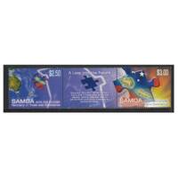Samoa 2011 Acroos the Dateline/A Leap into the Future Set of 2 Stamps SG1229/30 MUH 