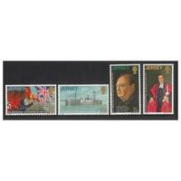Jersey 1970 25th Anniv of Liberation Set of 4 Stamps SG34/37 MUH