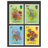 Jersey 1974 Spring Flowers Set of 4 Stamps SG103/06 MUH