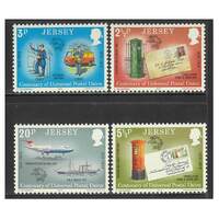 Jersey 1974 Centenary of UPU Set of 4 Stamps SG107/10 MUH