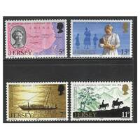 Jersey 1976 Birth Centenary of Dr. Lilian Grandin Set of 4 Stamps SG164/67 MUH