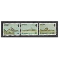 Jersey 1978 Europa/Castles from Paintings Set of 3 Stamps SG187/89 MUH