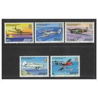 Jersey 1979 25th International Air Rally Set of 5 Stamps SG208/12 MUH