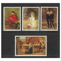Jersey 1979 International Year of the Child/Paintings Set of 4 Stamps SG213/16 MUH
