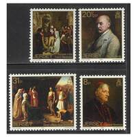 Jersey 1983 50th Death Anniv of Walter Ouless Set of 4 Stamps SG320/23 MUH