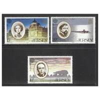 Jersey 1985 Europa/European Music Year Set of 3 Stamps SG357/59 MUH