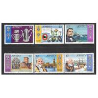 Jersey 1985 300th Anniv of Huguenot Immigration Set of 6 Stamps SG370/75 MUH