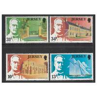 Jersey 1985 Thomas Davis Commemoration Set of 4 Stamps SG376/79 MUH