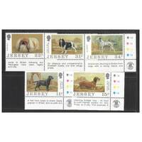 Jersey 1988 Centenary of Jersey Dog Club Set of 5 Stamps SG438/42 MUH