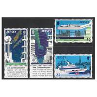 Jersey 1988 Europa/Transport & Communications Set of 4 Stamps SG443/46 MUH