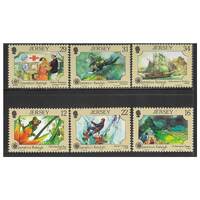 Jersey 1988 Operation Raleigh Set of 6 Stamps SG452/57 MUH