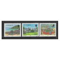 Jersey 1992 Jersey Scenes Definitive Stamps Reprint SG476, 482, 486 Set of 3 MUH