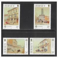 Jersey 1990 Europa/Post Office Buildings Set of 4 Stamps SG517/20 MUH