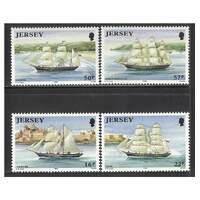 Jersey 1992 Shipbuilding Set of 4 Stamps SG579/82 MUH